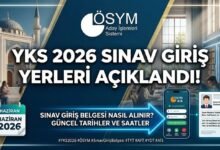 2026 YKS Sınav Giriş Belgeleri